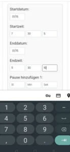 Stundenrechner Bild vier
