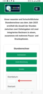 Stundenrechner zwei
