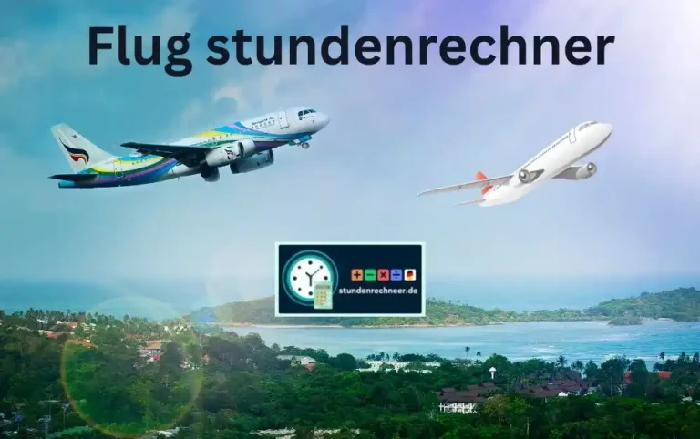 Flugstundenrechner, Bild